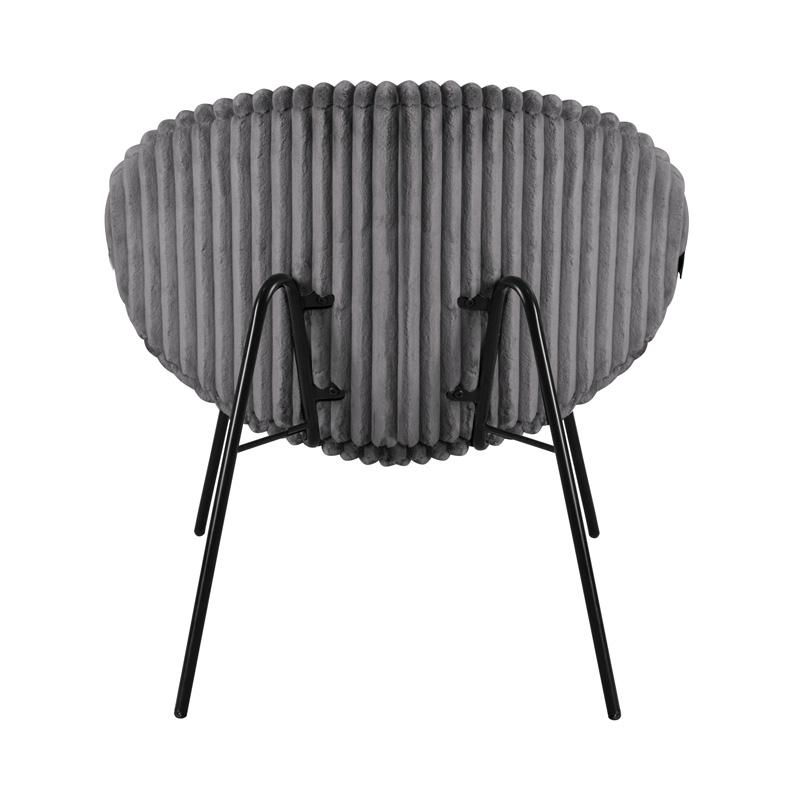 ΚΑΡΕΚΛΑ MOON ΓΚΡΙ ΧΡΩΜΑ 65x73x74εκ - Image 4