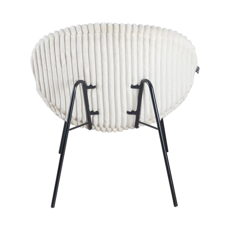 ΚΑΡΕΚΛΑ MOON ΚΡΕΜ ΧΡΩΜΑ 65x73x74εκ - Image 4