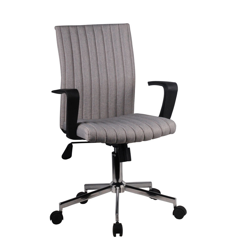 ΚΑΡΕΚΛΑ ΓΡΑΦΕΙΟΥ FL6910 ΓΚΡΙ 57x58x90/99εκ