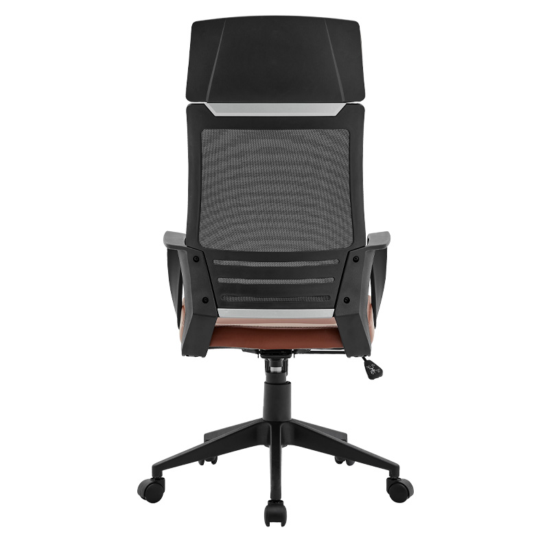 ΚΑΡΕΚΛΑ ΓΡΑΦΕΙΟΥ ΔΙΕΥΘΥΝΤΗ FL19 ΚΑΦΕ ΤΕΧΝΟΔΕΡΜΑ 60x62x128εκ - Image 3