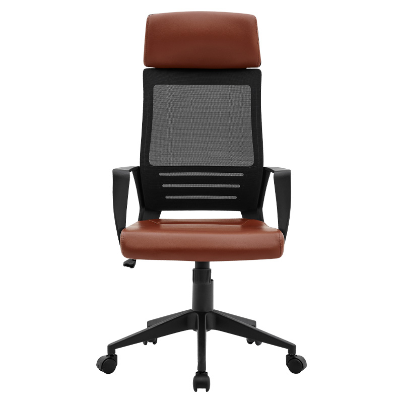 ΚΑΡΕΚΛΑ ΓΡΑΦΕΙΟΥ ΔΙΕΥΘΥΝΤΗ FL19 ΚΑΦΕ ΤΕΧΝΟΔΕΡΜΑ 60x62x128εκ - Image 4