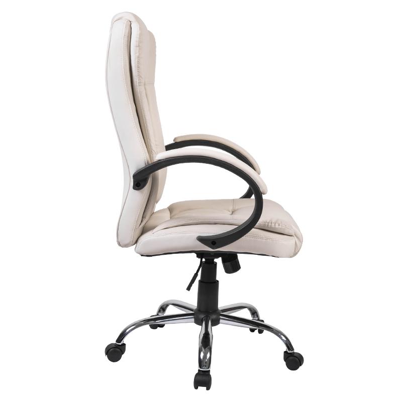 ΚΑΡΕΚΛΑ ΓΡΑΦΕΙΟΥ 2043 ΚΡΕΜ ΤΕΧΝΟΔΕΡΜΑ 63.5x68x121εκ - Image 3