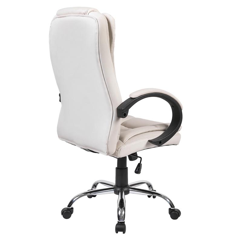 ΚΑΡΕΚΛΑ ΓΡΑΦΕΙΟΥ 2043 ΚΡΕΜ ΤΕΧΝΟΔΕΡΜΑ 63.5x68x121εκ - Image 4