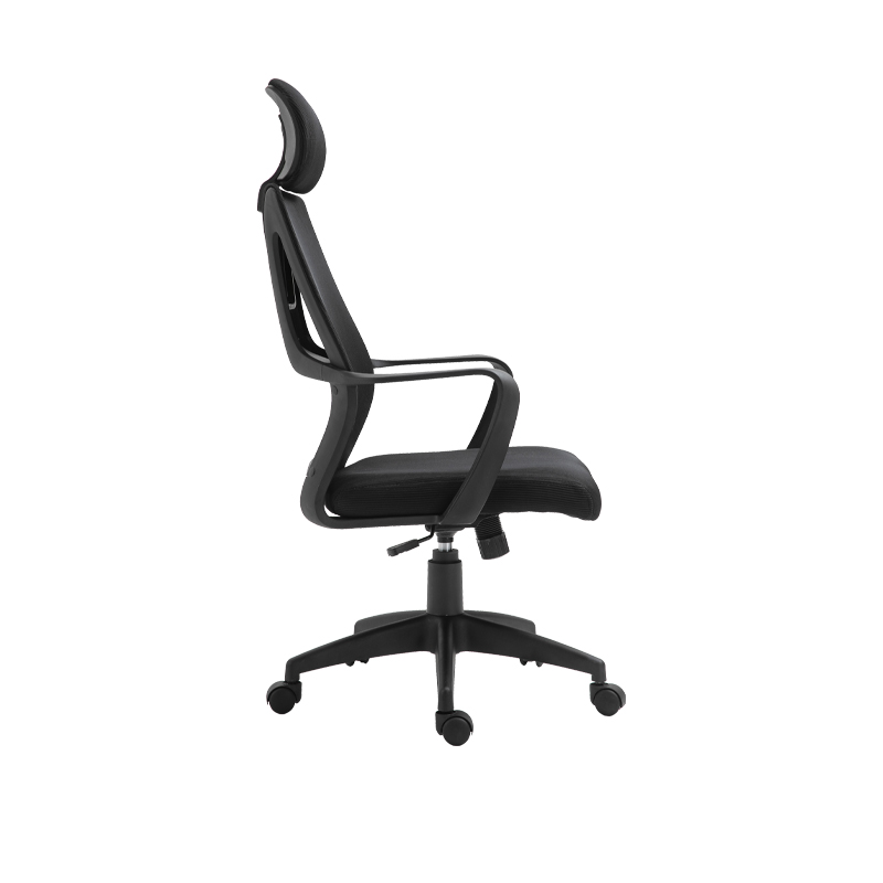 ΚΑΡΕΚΛΑ ΓΡΑΦΕΙΟΥ 206 ΜΑΥΡΟ ΧΡΩΜΑ 60x65x130εκ - Image 3