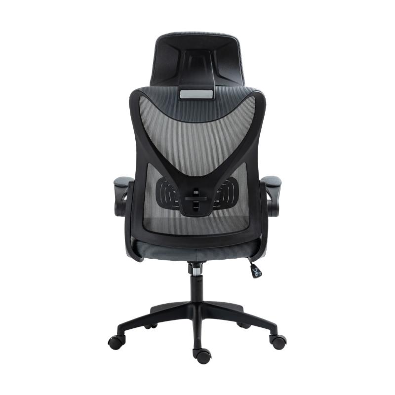 ΚΑΡΕΚΛΑ ΓΡΑΦΕΙΟΥ FL219 ΓΚΡΙ ΧΡΩΜΑ 63x61x128εκ - Image 5