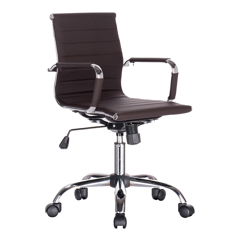 ΚΑΡΕΚΛΑ ΓΡΑΦΕΙΟΥ 7501-3 ΚΑΦΕ ΔΕΡΜΑΤΙΝΗ 54x57x97εκ