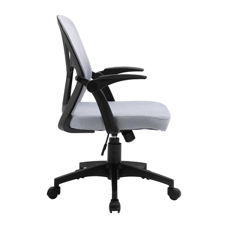 ΚΑΡΕΚΛΑ ΓΡΑΦΕΙΟΥ FL20-2Β ΓΚΡΙ ΧΡΩΜΑ 60x63x90/105εκ - Image 3