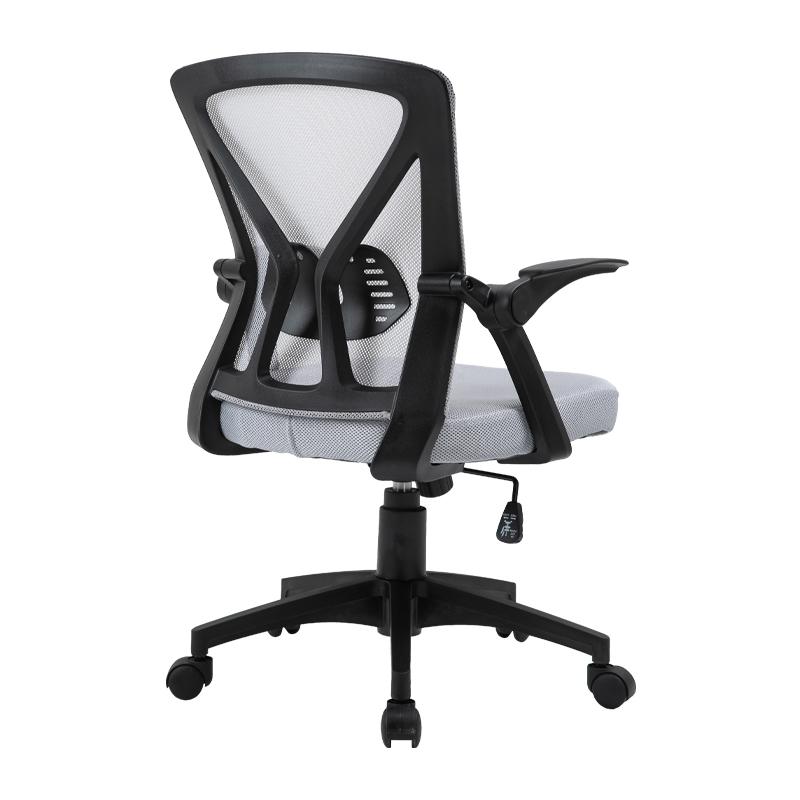 ΚΑΡΕΚΛΑ ΓΡΑΦΕΙΟΥ FL20-2Β ΓΚΡΙ ΧΡΩΜΑ 60x63x90/105εκ - Image 4