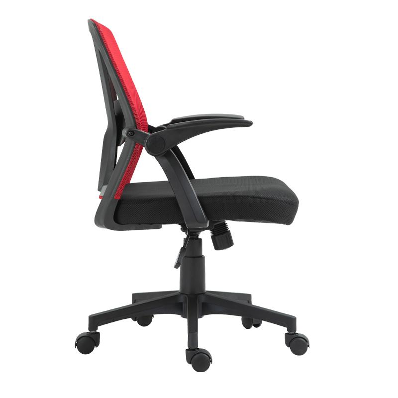 ΚΑΡΕΚΛΑ ΓΡΑΦΕΙΟΥ FL20-2Β ΚΟΚΚΙΝΟ ΧΡΩΜΑ 60x63x90/105εκ - Image 3