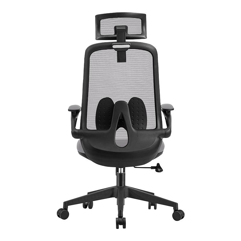 ΚΑΡΕΚΛΑ ΓΡΑΦΕΙΟΥ FL286 ΓΚΡΙ ΠΛΑΤΗ-ΓΚΡΙ ΚΑΘΙΣΜΑ 62x63x123εκ - Image 5