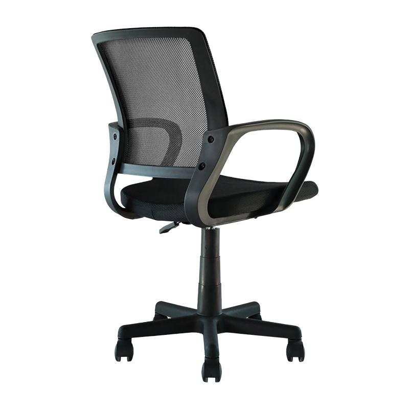 ΚΑΡΕΚΛΑ ΓΡΑΦΕΙΟΥ FL5528 ΜΑΥΡΟ ΧΡΩΜΑ 57x54x94εκ - Image 4