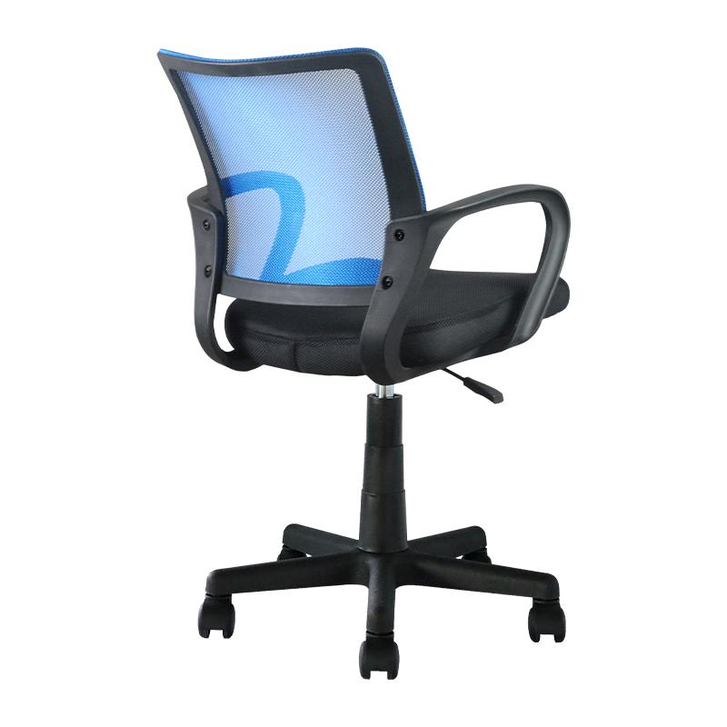 ΚΑΡΕΚΛΑ ΓΡΑΦΕΙΟΥ FL5528 ΜΠΛΕ ΜΑΥΡΟ ΧΡΩΜΑ 57x54x94εκ - Image 4