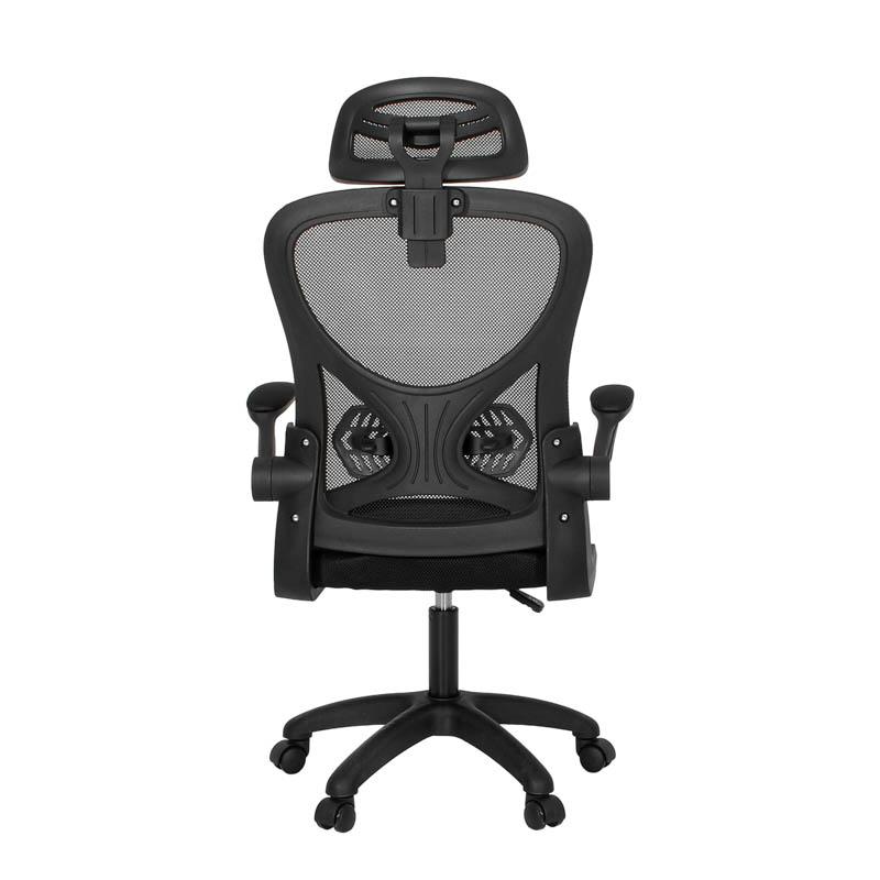 ΚΑΡΕΚΛΑ ΓΡΑΦΕΙΟΥ FL850 ΜΑΥΡΟ ΧΡΩΜΑ 63x55x101εκ - Image 3