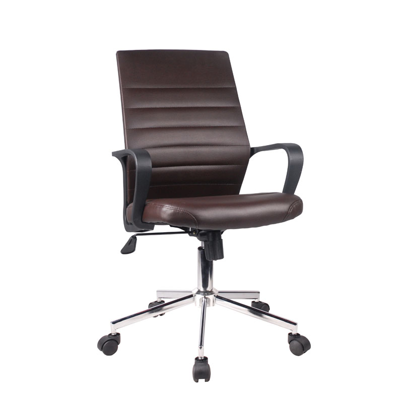 ΚΑΡΕΚΛΑ ΓΡΑΦΕΙΟΥ ΚΑΦΕ ΔΕΡΜΑΤΙΝΗ 5568L 57x60x92.5/100εκ