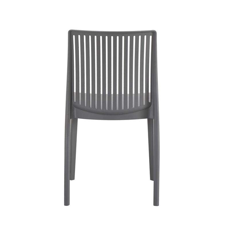 ΚΑΡΕΚΛΑ ΚΗΠΟΥ ΑΠΟ ΠΟΛΥΠΡΟΠΥΛΕΝΙΟ ΧΩΡΙΣ ΜΠΡΑΤΣΑ "Emma" ΜΕ UV ΠΡΟΣΤΑΣΙΑ ΣΚΟΥΡΟ ΓΚΡΙ ΧΡΩΜΑ 41x56x82εκ - Image 4