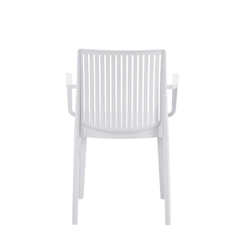 ΚΑΡΕΚΛΑ ΚΗΠΟΥ ΑΠΟ ΠΟΛΥΠΡΟΠΥΛΕΝΙΟ "Emma" ΜΕ UV ΠΡΟΣΤΑΣΙΑ ΛΕΥΚΟ ΧΡΩΜΑ 55x56x82εκ - Image 4