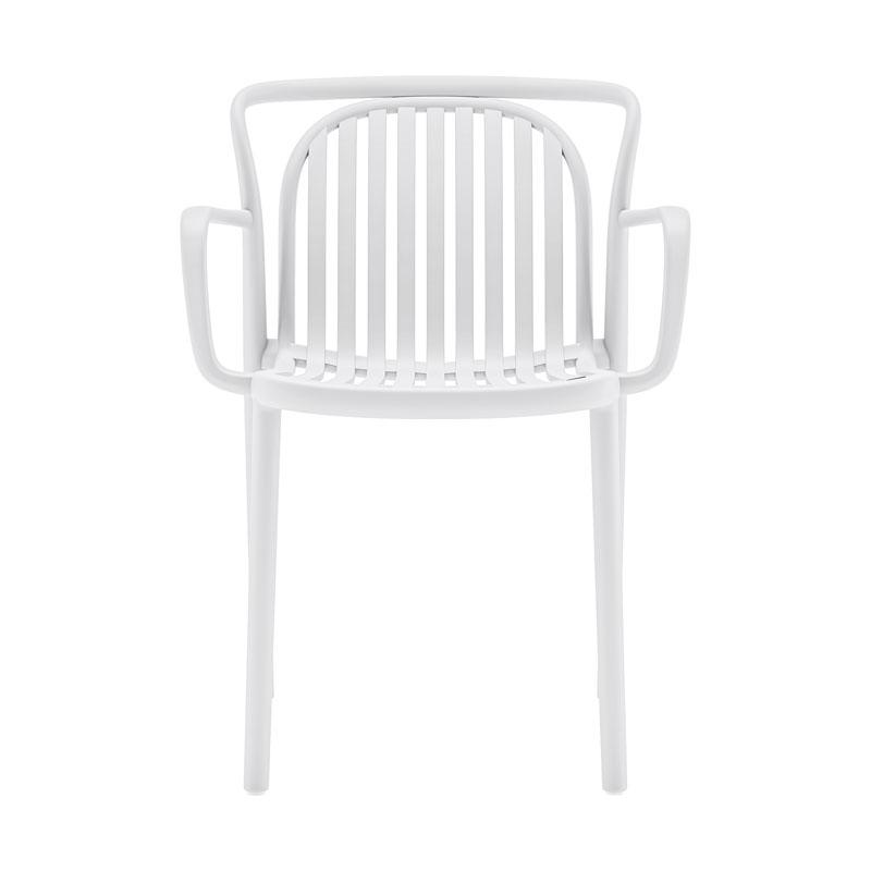 ΚΑΡΕΚΛΑ ΚΗΠΟΥ "Amara" ΑΠΟ ΠΟΛΥΠΡΟΠΥΛΕΝΙΟ (PP) ΛΕΥΚΟ ΧΡΩΜΑ 56x57x82εκ - Image 3