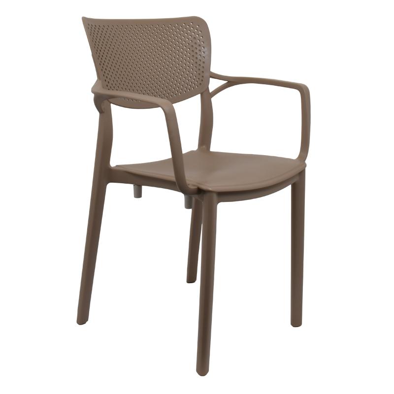 ΚΑΡΕΚΛΑ ΚΗΠΟΥ Bellini CAPPUCCINO ΧΡΩΜΑ 54,5x53x84εκ