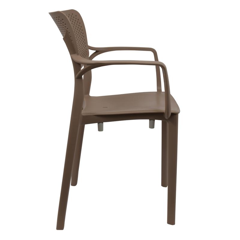 ΚΑΡΕΚΛΑ ΚΗΠΟΥ Bellini CAPPUCCINO ΧΡΩΜΑ 54,5x53x84εκ - Image 3