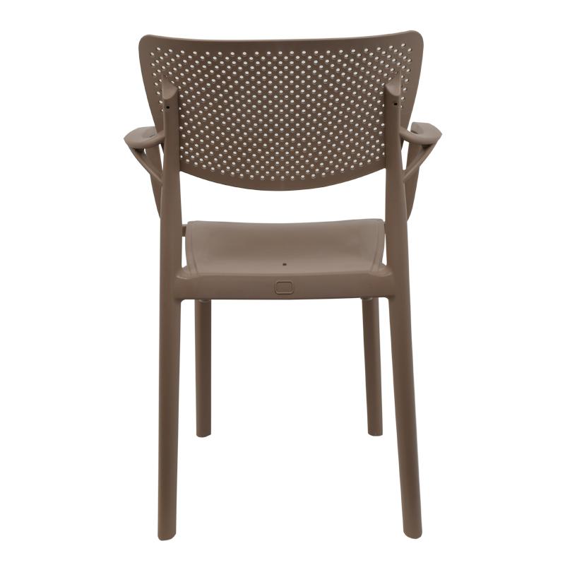 ΚΑΡΕΚΛΑ ΚΗΠΟΥ Bellini CAPPUCCINO ΧΡΩΜΑ 54,5x53x84εκ - Image 4
