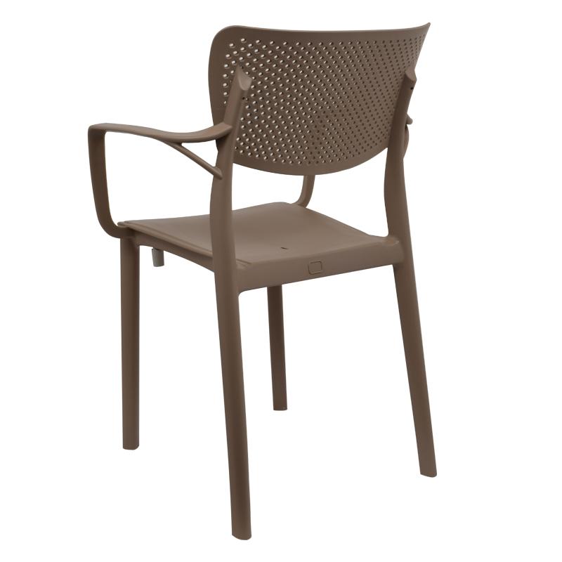 ΚΑΡΕΚΛΑ ΚΗΠΟΥ Bellini CAPPUCCINO ΧΡΩΜΑ 54,5x53x84εκ - Image 5