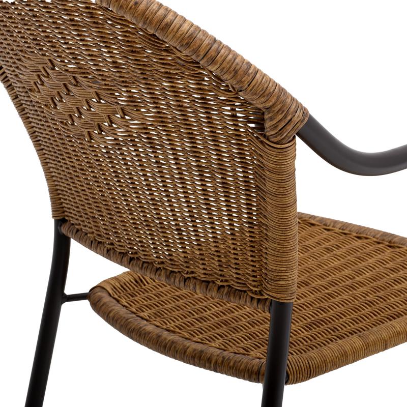 ΚΑΡΕΚΛΑ ΚΗΠΟΥ FL234 ΚΑΦΕ ΧΡΩΜΑ ΣΚΕΛΕΤΟΥ 65x54x87εκ - Image 6