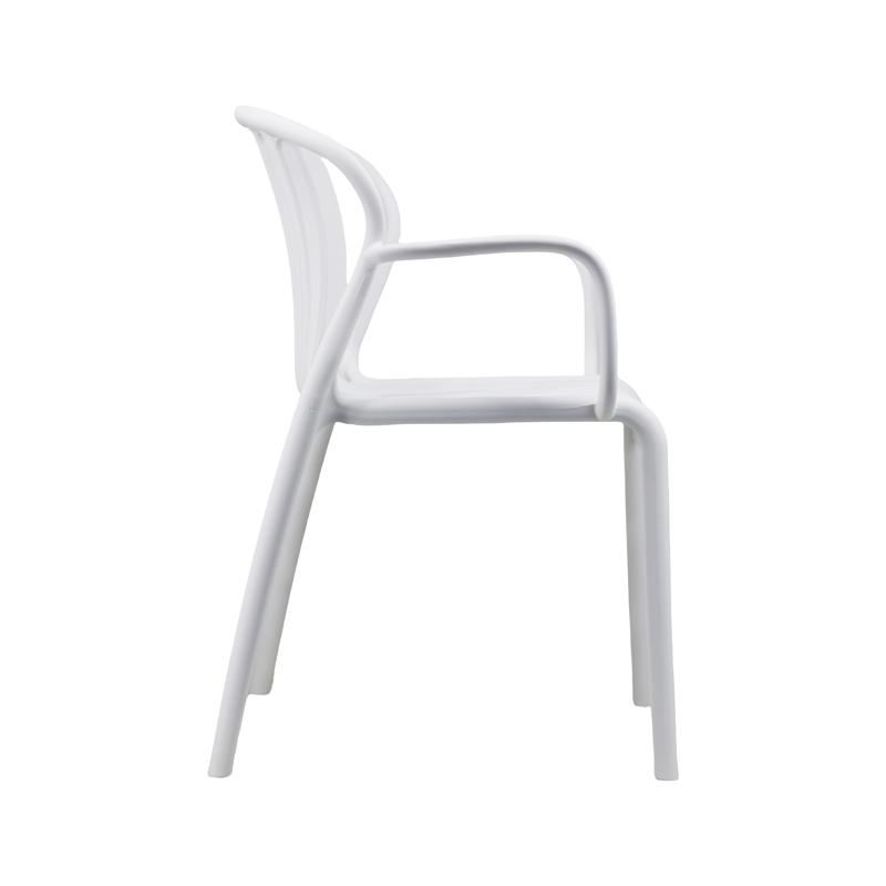 ΚΑΡΕΚΛΑ ΚΗΠΟΥ FL7112 Freya ΛΕΥΚΟ ΧΡΩΜΑ 54x60x79εκ - Image 3