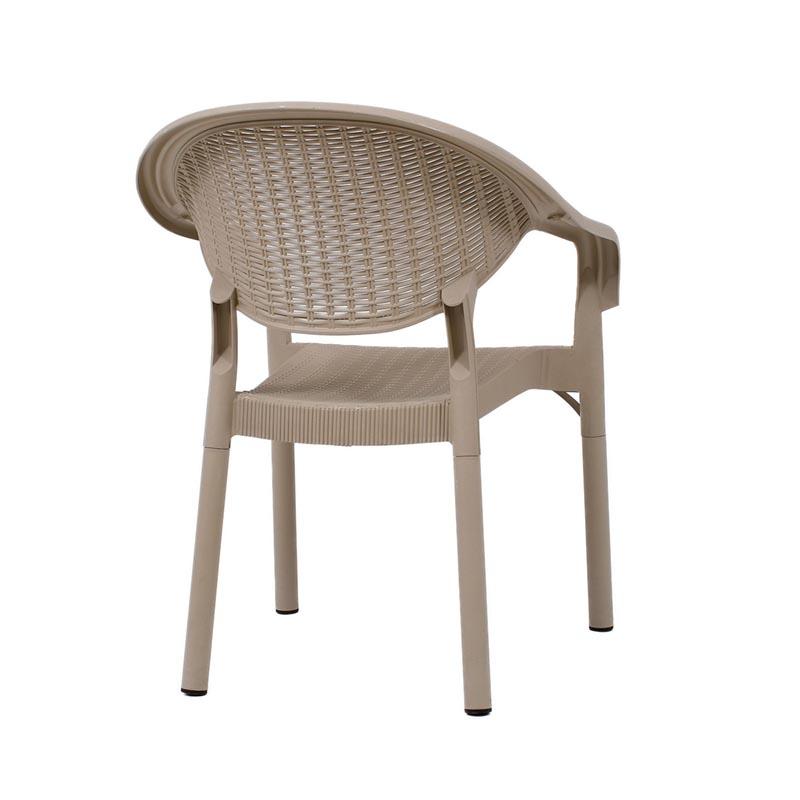 ΚΑΡΕΚΛΑ ΚΗΠΟΥ Roshen ΜΠΕΖ ΧΡΩΜΑ 59x44x83εκ - Image 4