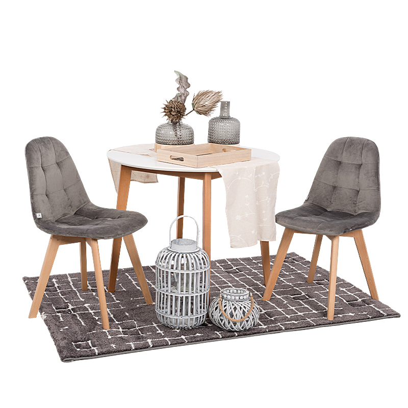 ΚΑΡΕΚΛΑ ΤΡΑΠΕΖΑΡΙΑΣ 275 ΓΚΡΙ ΥΦΑΣΜΑ 43.5x51.5x87εκ - Image 5