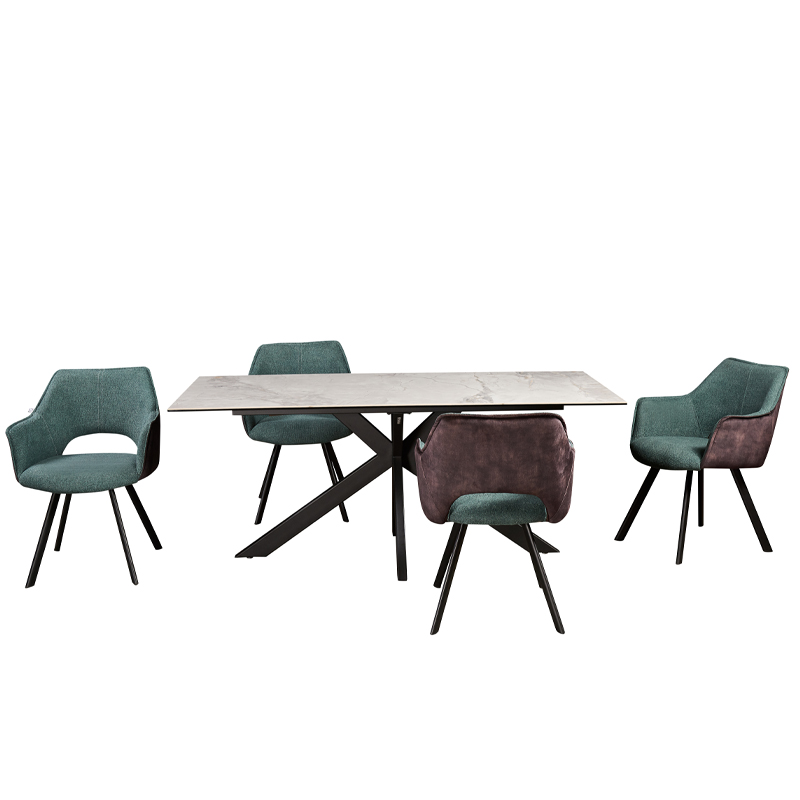 ΚΑΡΕΚΛΑ ΤΡΑΠΕΖΑΡΙΑΣ 5086 ΠΡΑΣΙΝΟ ΧΡΩΜΑ 57x59x82εκ - Image 5