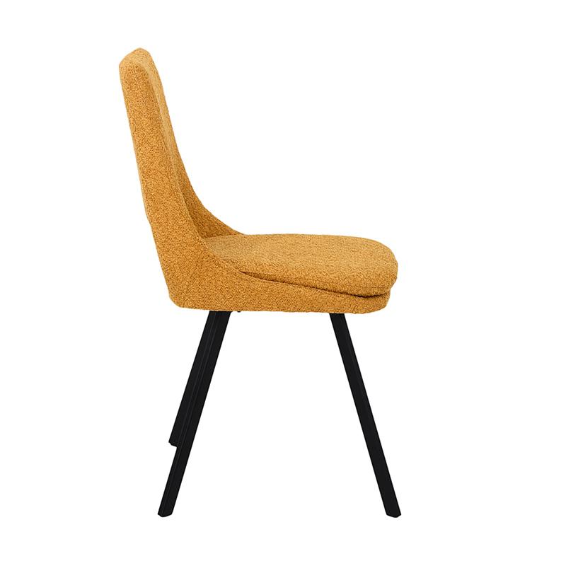 ΚΑΡΕΚΛΑ ΤΡΑΠΕΖΑΡΙΑΣ Alice ΜΟΥΣΤΑΡΔΙ ΧΡΩΜΑ 47x54x87εκ - Image 3