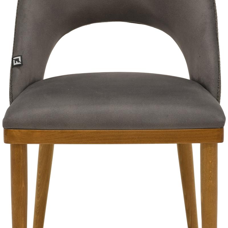 ΚΑΡΕΚΛΑ ΤΡΑΠΕΖΑΡΙΑΣ Castel ΓΚΡΙ ΧΡΩΜΑ 50x56x93εκ - Image 5