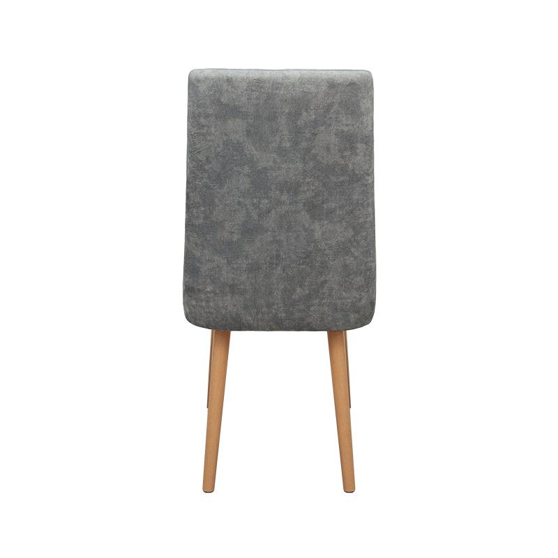 ΚΑΡΕΚΛΑ ΤΡΑΠΕΖΑΡΙΑΣ Deniz ΓΚΡΙ ΑΝΟΙΧΤΟ ΧΡΩΜΑ ΥΦΑΣΜΑΤΟΣ ΜΕ GOLDEN SAND ΠΟΔΙΑ 45x50x95εκ - Image 4