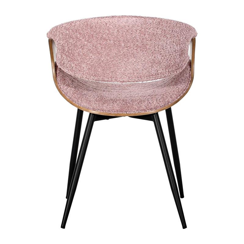 ΚΑΡΕΚΛΑ ΤΡΑΠΕΖΑΡΙΑΣ FL1829 ΡΟΖ ΥΦΑΣΜΑ 54x55x76εκ - Image 5