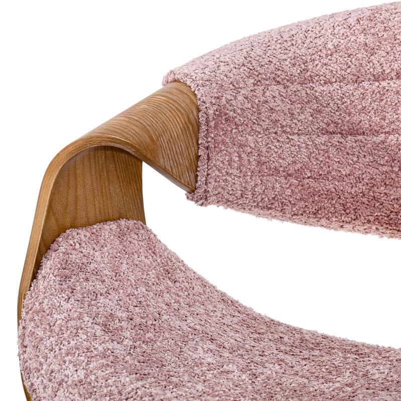 ΚΑΡΕΚΛΑ ΤΡΑΠΕΖΑΡΙΑΣ FL1829 ΡΟΖ ΥΦΑΣΜΑ 54x55x76εκ - Image 7
