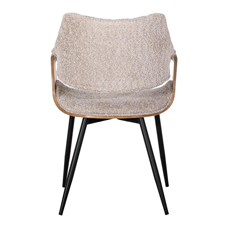 ΚΑΡΕΚΛΑ ΤΡΑΠΕΖΑΡΙΑΣ FL6145 ΜΠΕΖ ΥΦΑΣΜΑ 58x56x83εκ - Image 5