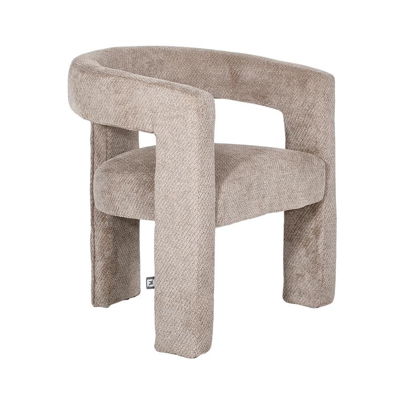 ΚΑΡΕΚΛΑ ΤΡΑΠΕΖΑΡΙΑΣ FL6493 ΚΑΦΕ ΧΡΩΜΑ ΥΦΑΣΜΑΤΟΣ 64x56x75εκ