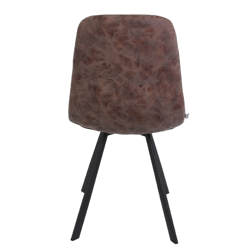 ΚΑΡΕΚΛΑ ΤΡΑΠΕΖΑΡΙΑΣ FL4975 ΚΑΦΕ ΤΕΧΝΟΔΕΡΜΑ 45x45x90εκ - Image 3