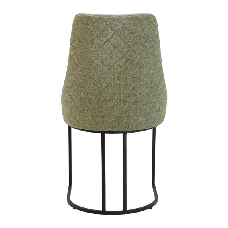 ΚΑΡΕΚΛΑ ΤΡΑΠΕΖΑΡΙΑΣ Maggie ΛΑΔΙ ΧΡΩΜΑ ΥΦΑΣΜΑΤΟΣ 47x52x91εκ - Image 3