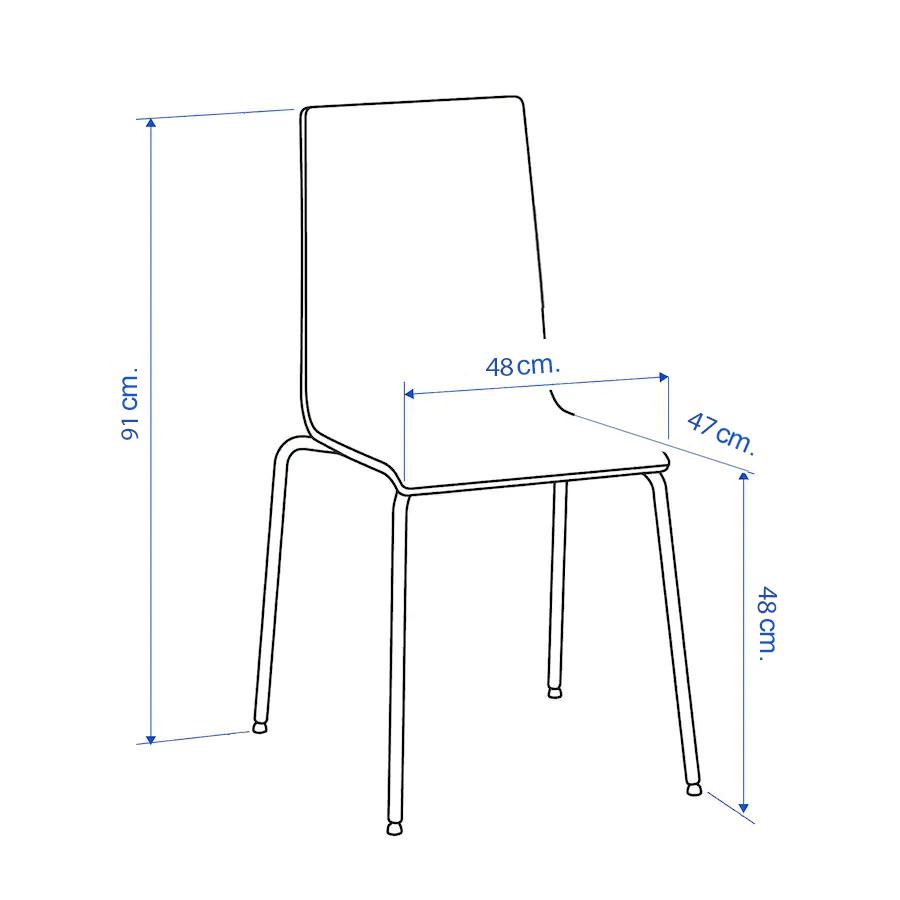 ΚΑΡΕΚΛΑ ΤΡΑΠΕΖΑΡΙΑΣ Marietta ΠΡΑΣΙΝΟ ΧΡΩΜΑ ΥΦΑΣΜΑΤΟΣ 48x47x91εκ - Image 5