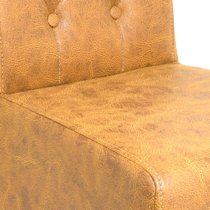 ΚΑΡΕΚΛΑ ΤΡΑΠΕΖΑΡΙΑΣ NEW Τ-14 ΥΦΑΣΜΑ ΩΧΡΑ ΧΡΩΜΑ ΜΕ ΞΥΛΙΝΑ WENGE ΠΟΔΙΑ 45x65x103εκ - Image 4