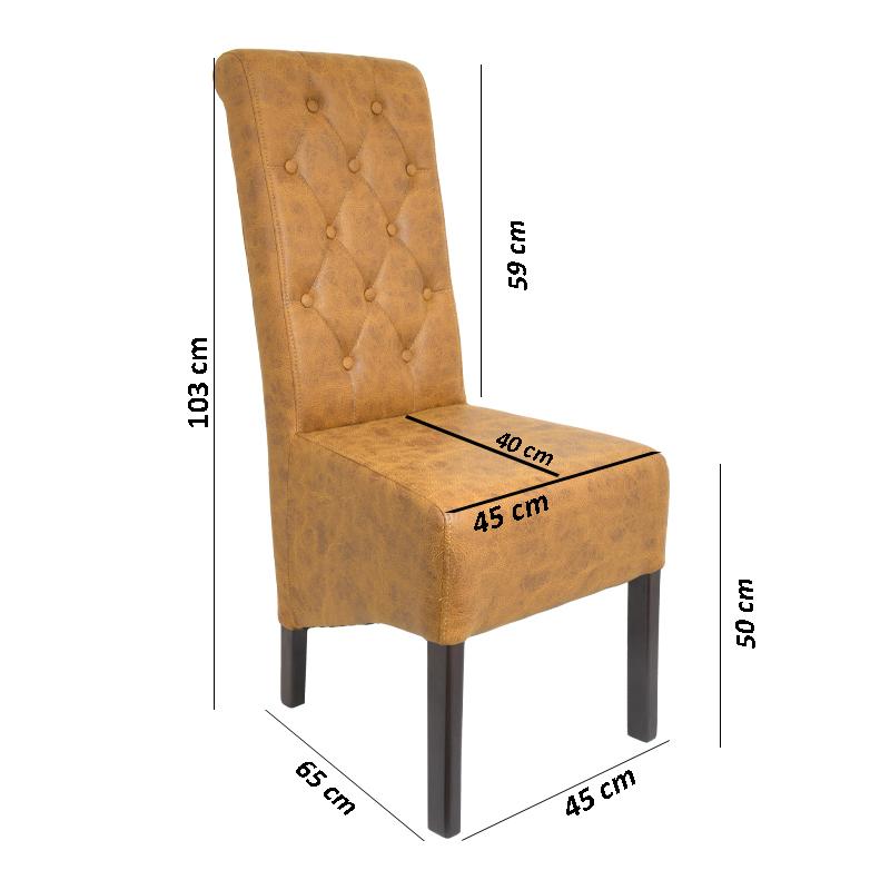 ΚΑΡΕΚΛΑ ΤΡΑΠΕΖΑΡΙΑΣ NEW Τ-14 ΥΦΑΣΜΑ ΩΧΡΑ ΧΡΩΜΑ ΜΕ ΞΥΛΙΝΑ WENGE ΠΟΔΙΑ 45x65x103εκ - Image 6