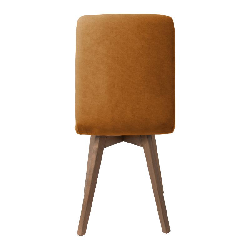 ΚΑΡΕΚΛΑ ΤΡΑΠΕΖΑΡΙΑΣ NEW T-17 ΚΙΤΡΙΝΟ ME GREY ΠΟΔΙΑ 42x48x87εκ - Image 3