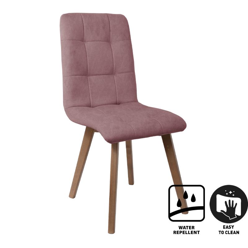 ΚΑΡΕΚΛΑ ΤΡΑΠΕΖΑΡΙΑΣ NEW T-17 ΣΑΠΙΟ ΜΗΛΟ ME GREY ΠΟΔΙΑ 42x48x87εκ - Image 4