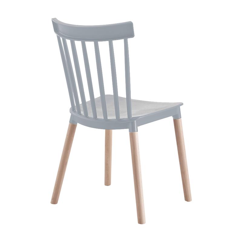 ΚΑΡΕΚΛΑ ΤΡΑΠΕΖΑΡΙΑΣ Rubina ΓΚΡΙ ΧΡΩΜΑ 51x50x84εκ - Image 3