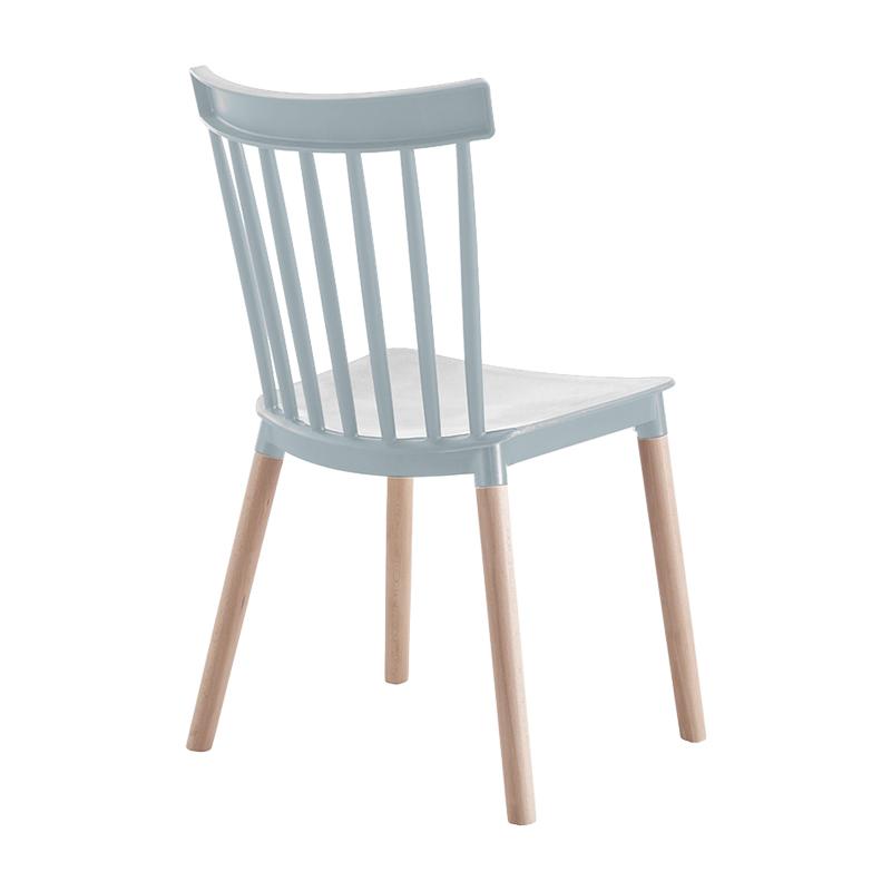 ΚΑΡΕΚΛΑ ΤΡΑΠΕΖΑΡΙΑΣ Rubina ΣΚΟΥΡΟ ΓΚΡΙ ΧΡΩΜΑ 51x50x84εκ - Image 3