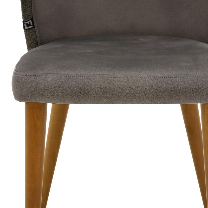 ΚΑΡΕΚΛΑ ΤΡΑΠΕΖΑΡΙΑΣ Sorella ΓΚΡΙ ΧΡΩΜΑ 50x59x90εκ - Image 5