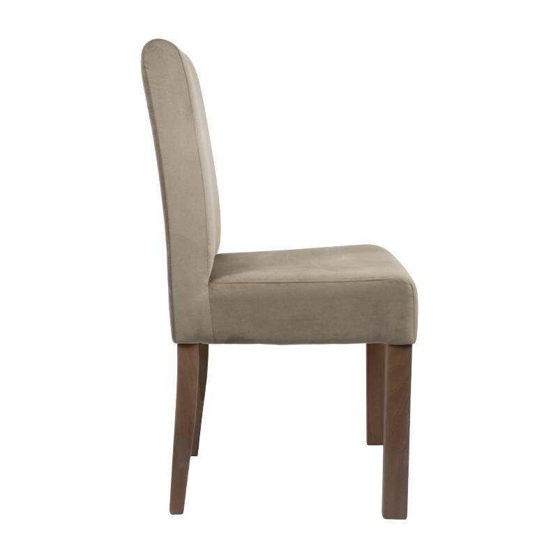 ΚΑΡΕΚΛΑ ΤΡΑΠΕΖΑΡΙΑΣ Τ-11 ELEPHANT ΥΦΑΣΜΑ ΜΕ GREY OAK ΠΟΔΙΑ 45x45x90εκ - Image 3