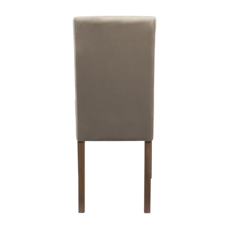 ΚΑΡΕΚΛΑ ΤΡΑΠΕΖΑΡΙΑΣ Τ-11 ELEPHANT ΥΦΑΣΜΑ ΜΕ GREY OAK ΠΟΔΙΑ 45x45x90εκ - Image 4