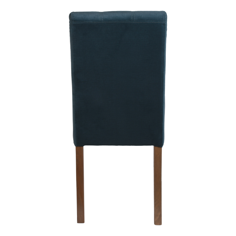 ΚΑΡΕΚΛΑ ΤΡΑΠΕΖΑΡΙΑΣ Τ-12 Domenic ΠΕΤΡΟΛ ΥΦΑΣΜΑ GREY OAK ΠΟΔΙΑ 45x45x90εκ - Image 3